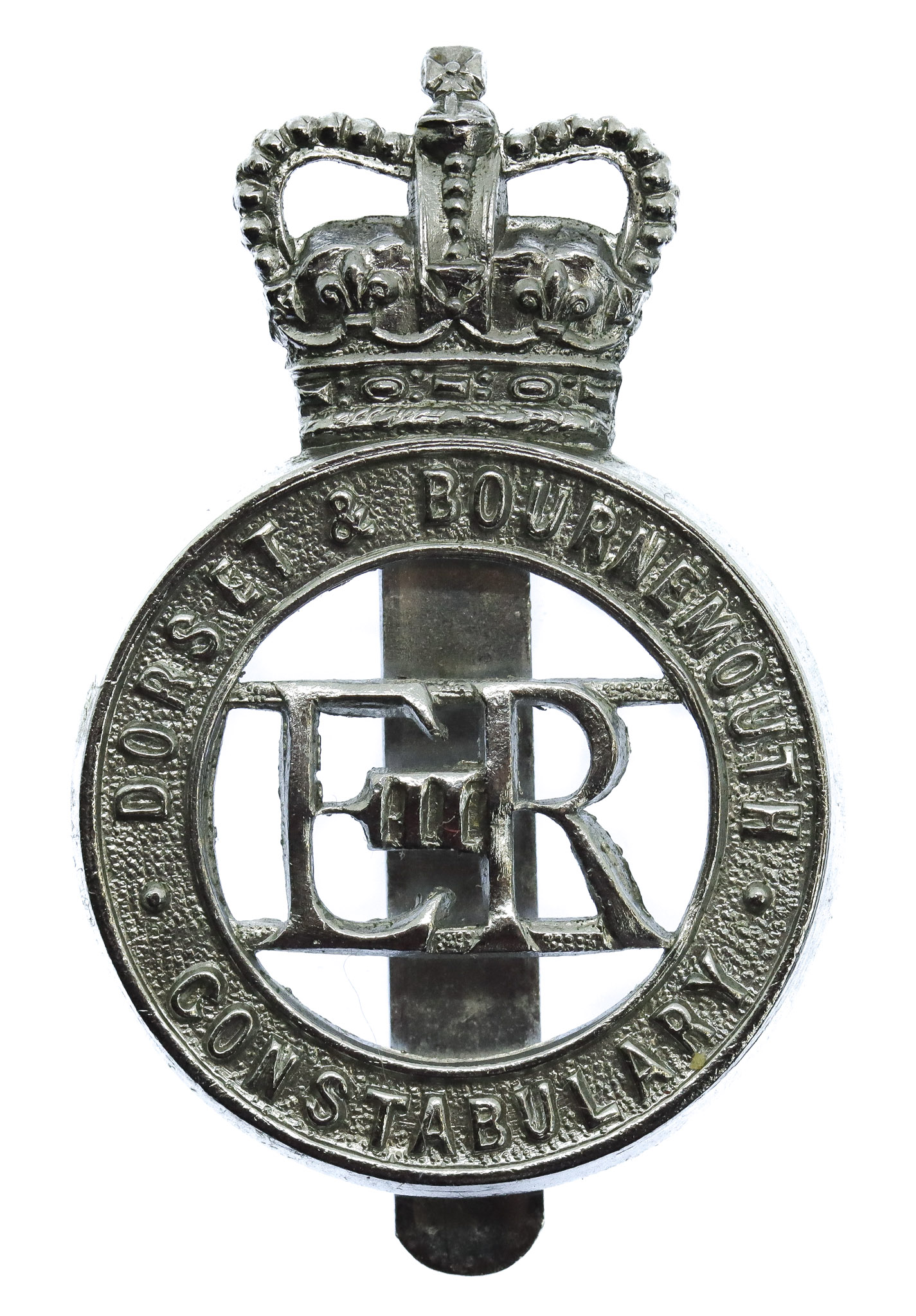 Dorset & Bournemouth Constabulary Cap Badge - Queen's Crown