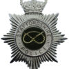 Staffordshire Police Enamelled Helmet Plate - Queen's Crown