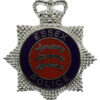 Essex Police Senior Officer's Enamelled Cap Badge - Queen's Crown