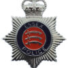 Essex Police Enamelled Helmet Plate - Queen's Crown