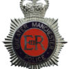 Greater Manchester Police Enamelled Helmet Plate - Queen's Crown