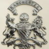Manchester City Police Coat of Arms Helmet Plate