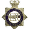 West Yorkshire Constabulary Senior Officer's Enamelled Cap Badge - Queen's Crown