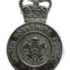 North Yorkshire Police Cap Badge - Queen's Crown