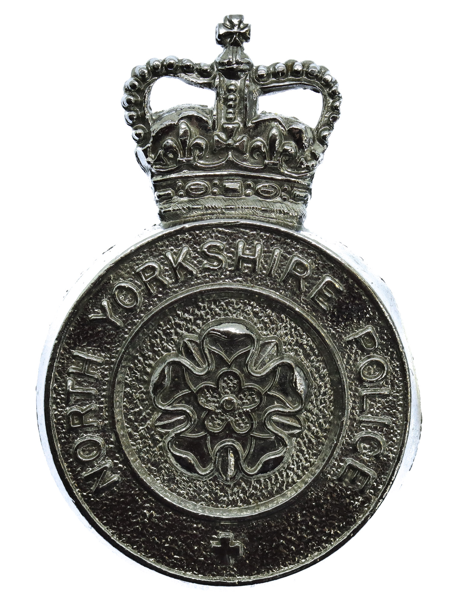 North Yorkshire Police Cap Badge - Queen's Crown