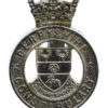 Derbyshire Constabulary Cap Badge - Queen's Crown