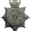 Derbyshire Constabulary Helmet Plate - Queen's Crown