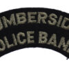 Humberside Police Band Cloth Shoulder Title Badge