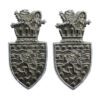 Pair of Devon & Cornwall Constabulary Collar Badges