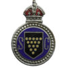 Cornwall Special Constabulary Enamelled Lapel Badge - King's Crown