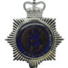 Warwickshire Police Enamelled Cap Badge - Queen's Crown