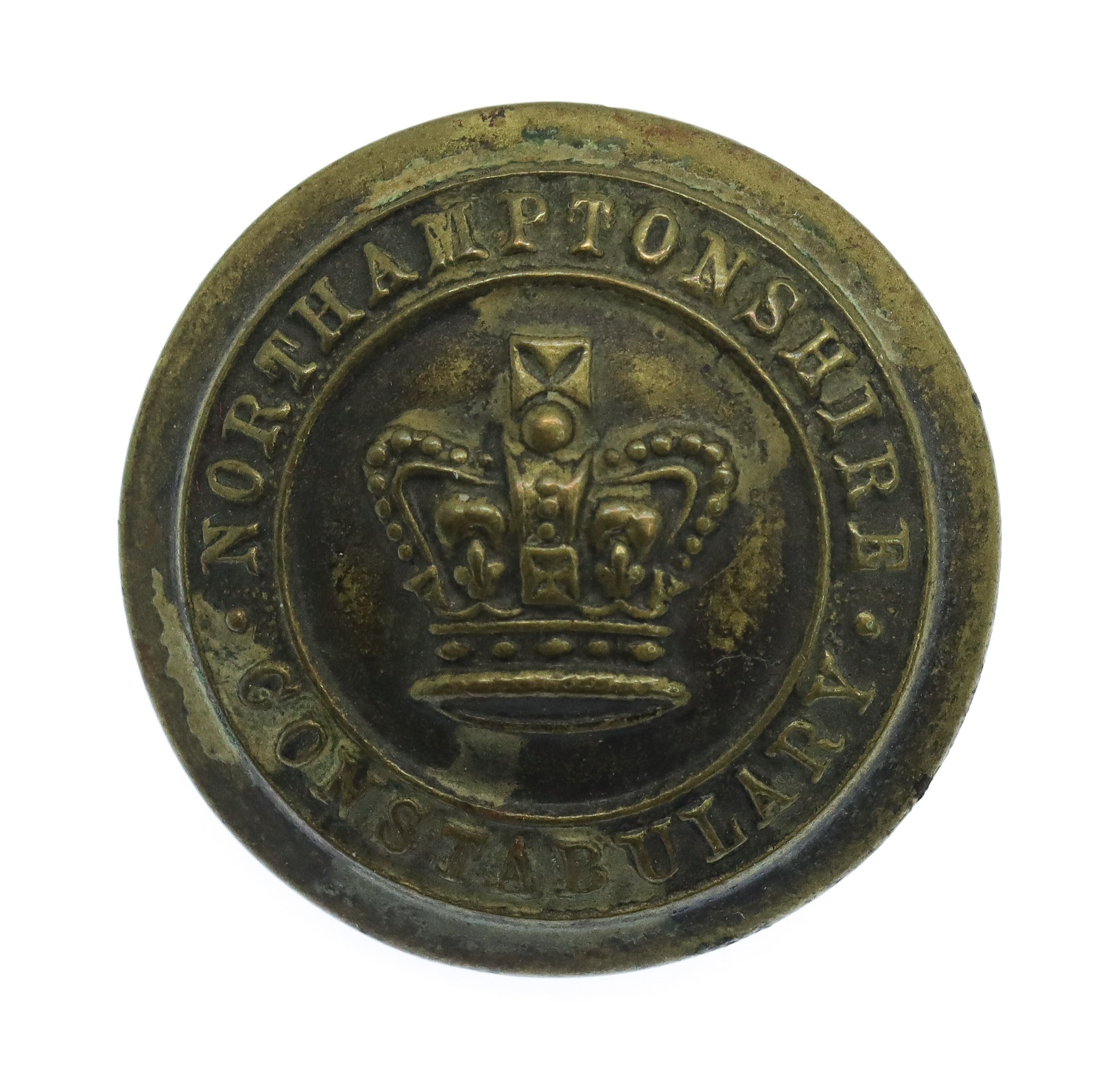 Victorian Northamptonshire Constabulary Button (24mm)