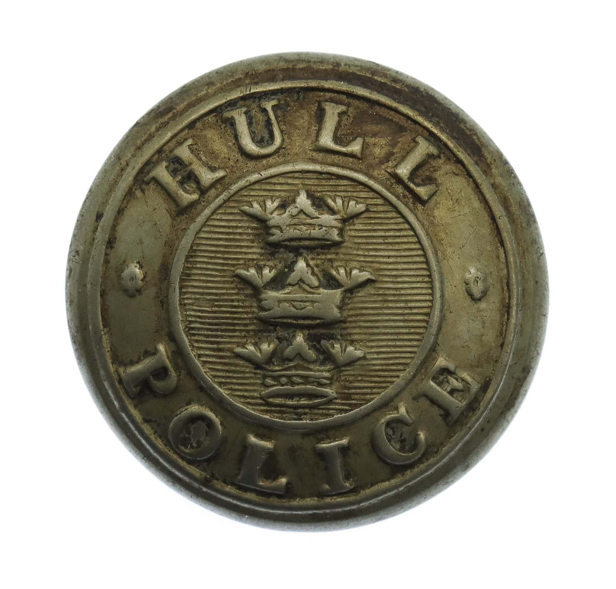 Victorian Hull City Police Button (24mm)