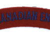 Royal Canadian Engineers (ROYAL CANADIAN ENGINEERS) Cloth Shoulder Title