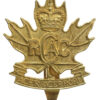 Royal Canadian Army Cadets (R.C.A.C.) Cap Badge - Queen's Crown