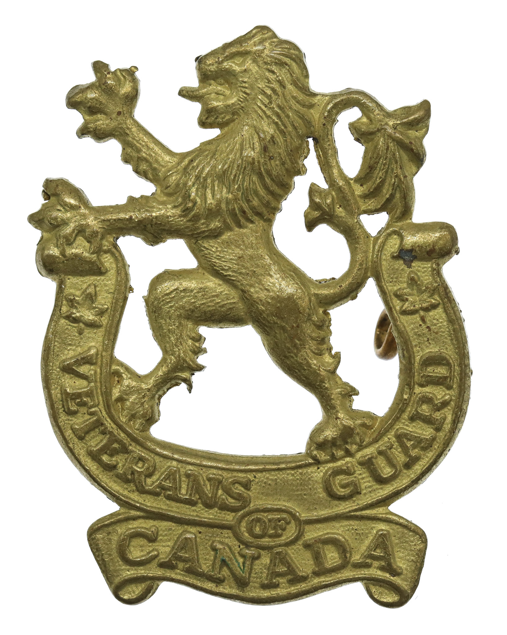 Canadian Veterans Guard of Canada Cap Badge 
