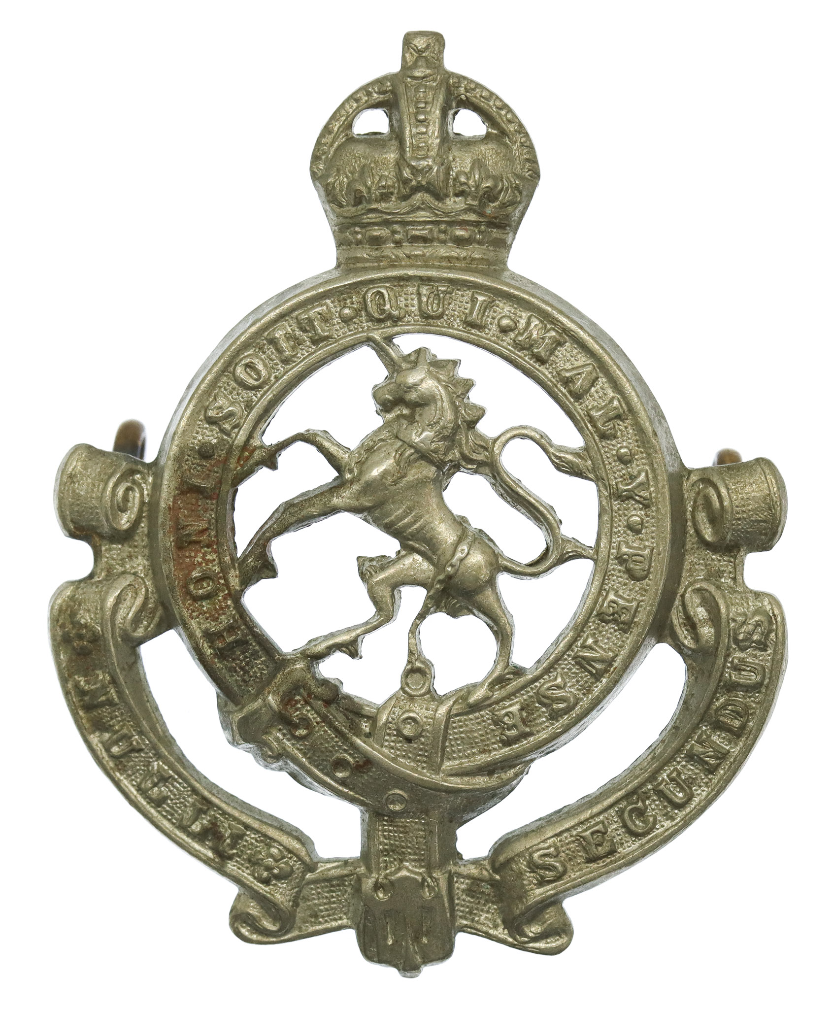 Canadian Governor General's Horse Guards Cap Badge - King's Crown