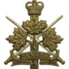 Canadian Army General Service Cap Badge - Queen's Crown