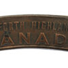 Seaforth Highlanders of Canada Shoulder Title
