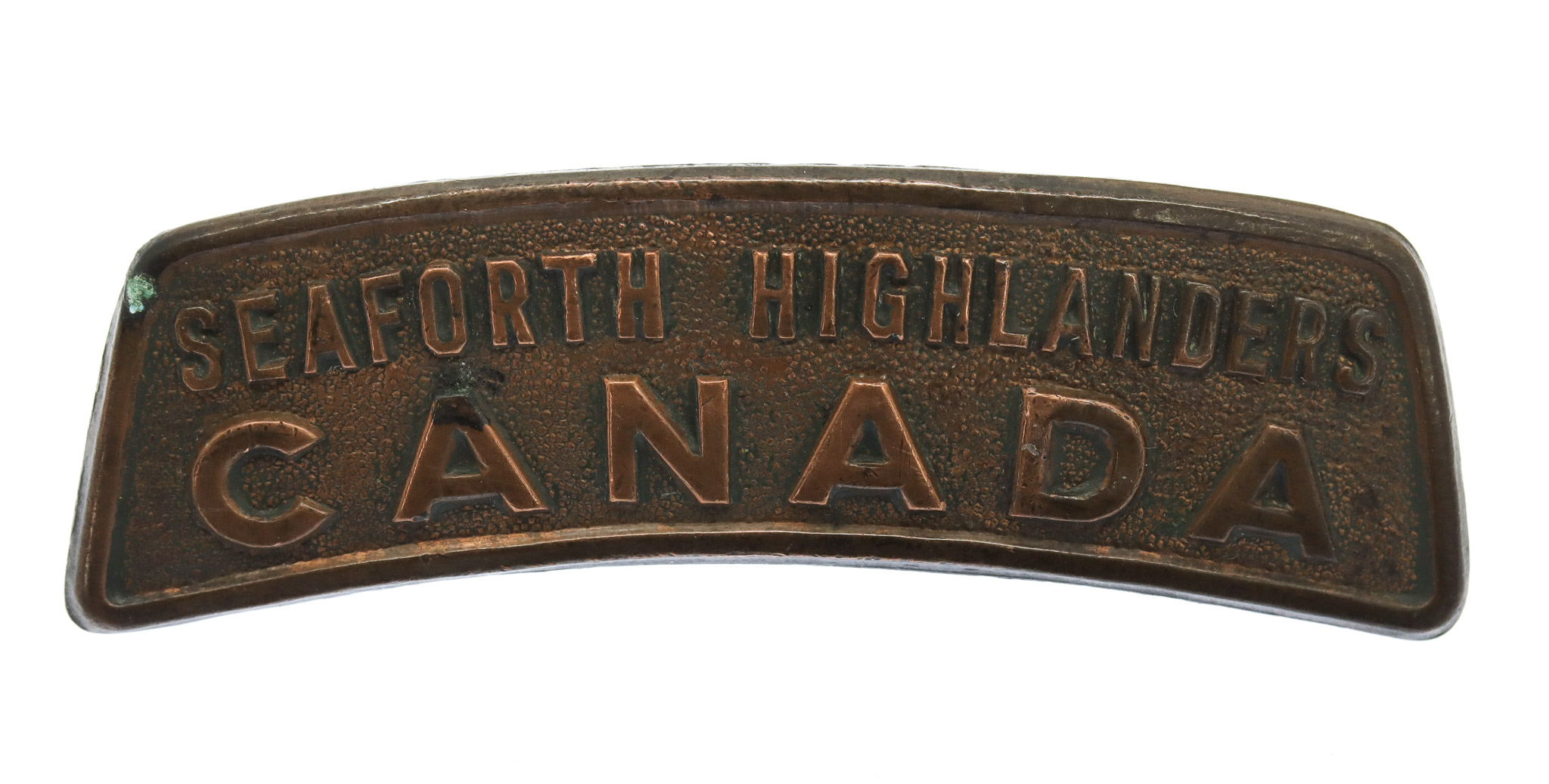 Seaforth Highlanders of Canada Shoulder Title