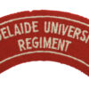 Australian Army Adelaide University Regiment Cloth Shoulder Title