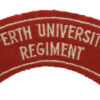 Australian Army Perth University Regiment Cloth Shoulder Title