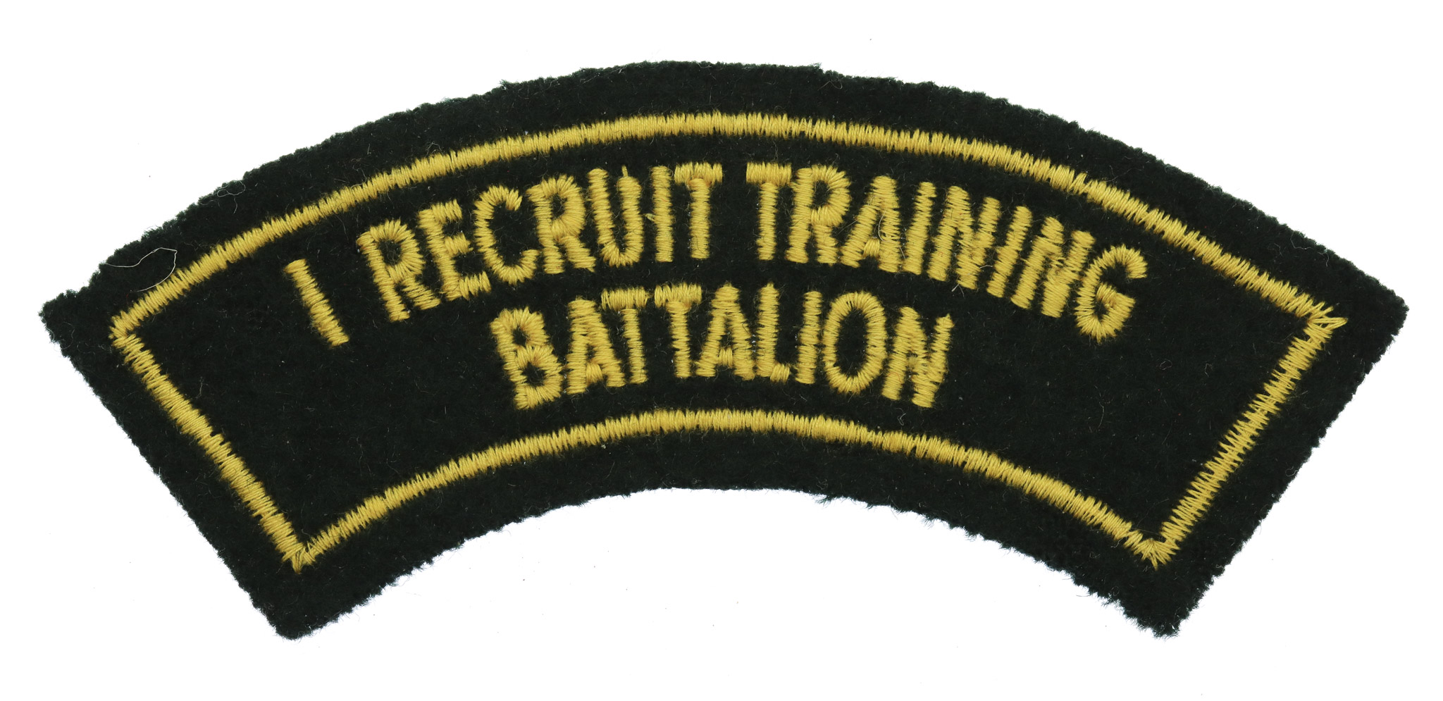 Australian Army 1 Recruit Training Battalion Cloth Shoulder Title