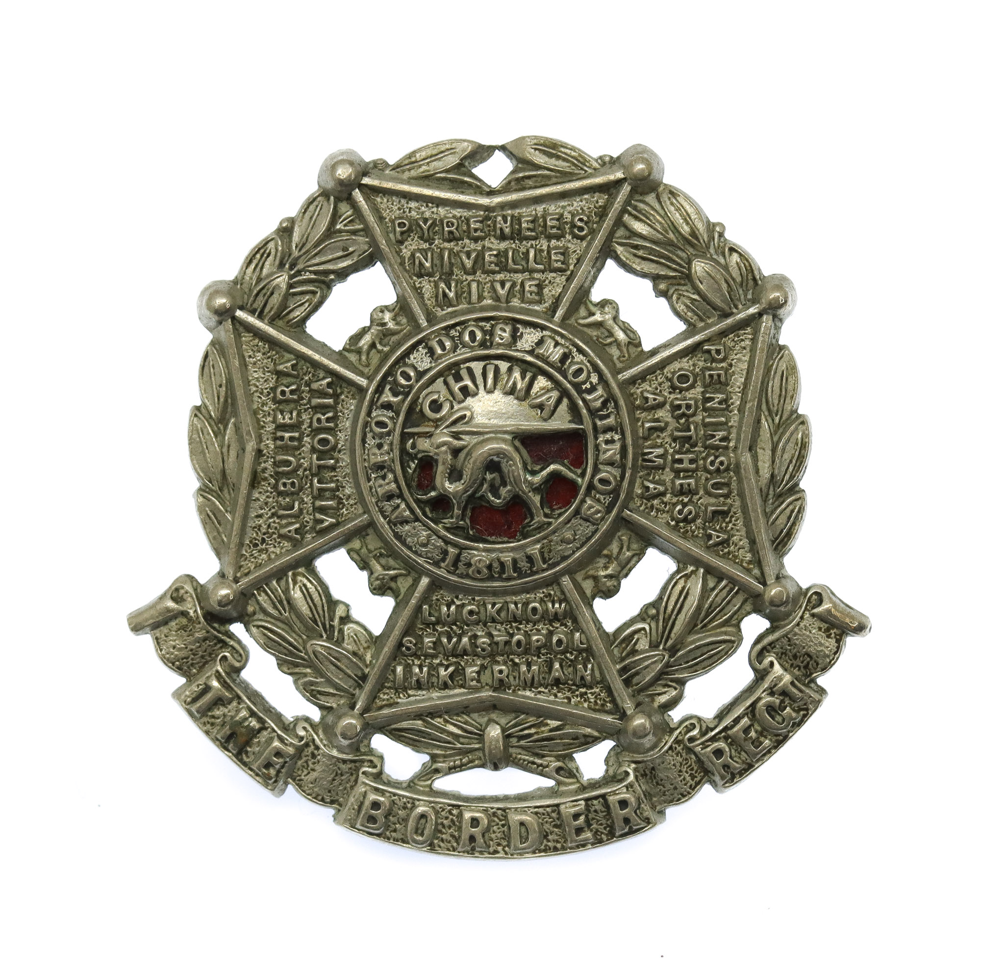 Border Regiment Collar Badge (c.1881-1906)