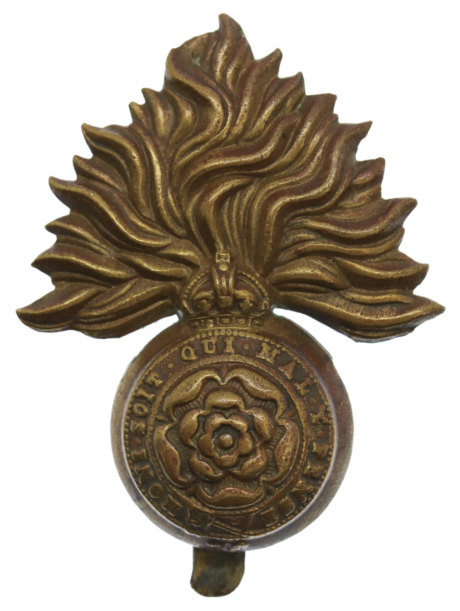 Royal Fusiliers Cap Badge - King's Crown