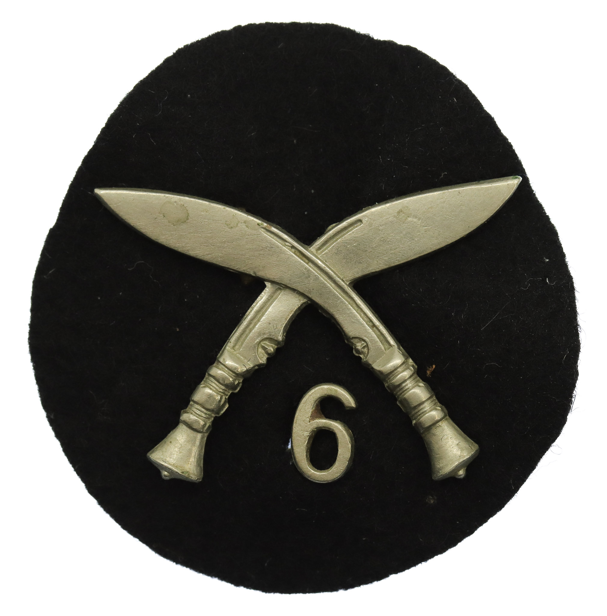 6th Gurkha Rifles Cap Badge