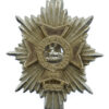 Worcestershire & Sherwood Foresters Anodised (Staybrite) Cap Badge