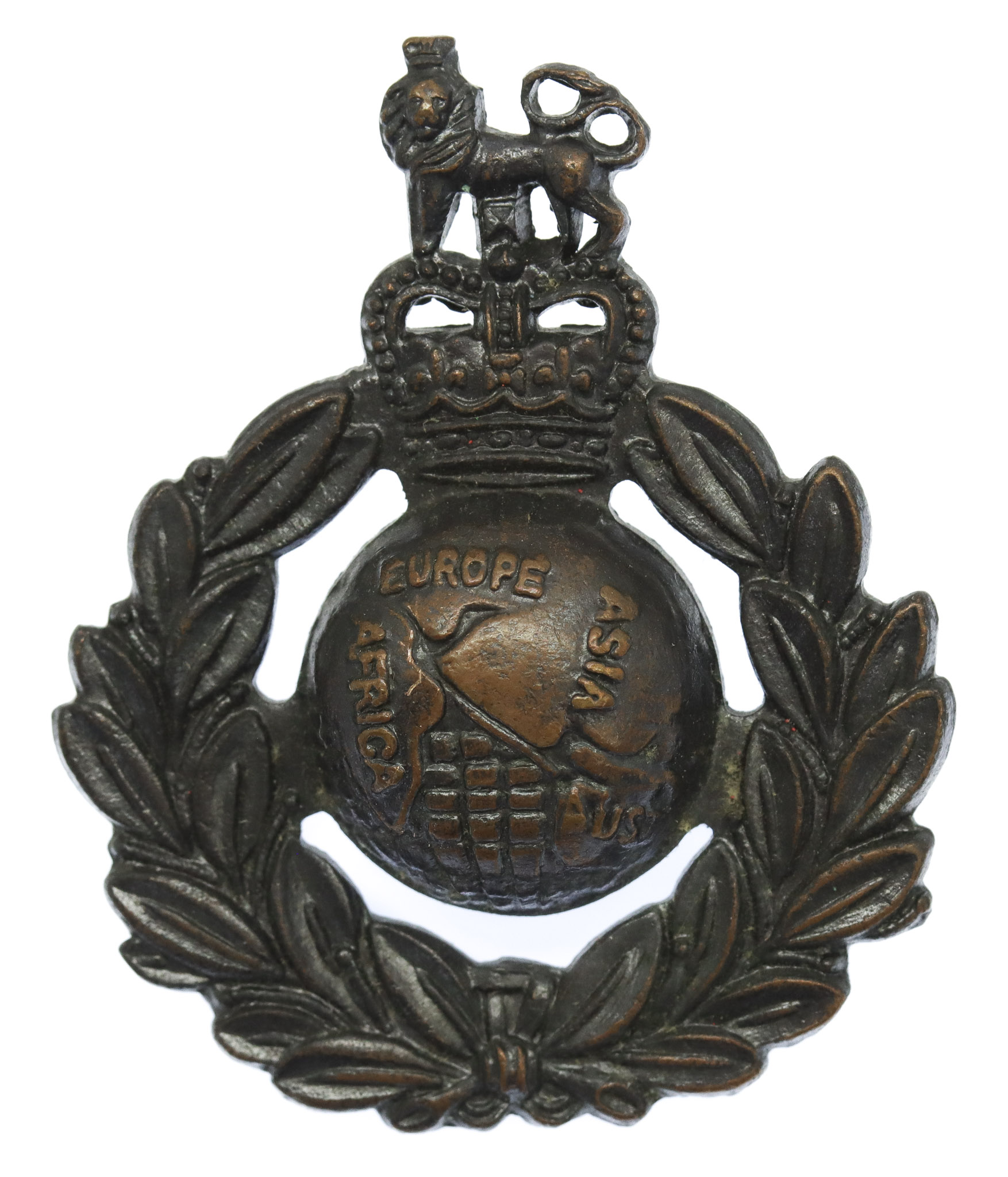 Royal Marines Cap Badge - Queen's Crown