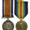 WW1 British War & Victory Medal Pair - Pte. R.A. Eastwood, 7th Bn. London Regiment