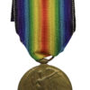 WW1 Victory Medal - Pte. R. Curtis, 2nd/6th Bn. North Staffordshire Regiment - K.I.A. 21/3/18