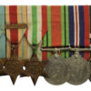 WW2 and Territorial Efficiency Medal Group of Six - Cpl. G.K. Woodger, Royal Signals