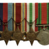 General Service Medal (Clasp - Palestine) and WW2 Medal Group of Six - Pte. F. Stonehouse, Cheshire Regiment (152 Commandos, Middle East)