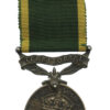 George VI Territorial Efficiency Medal - Pte. H.W. Simpson, Essex Regiment & Royal Artillery - Wounded and P.O.W., North Africa 1943