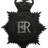 Gloucestershire Constabulary Night Helmet Plate - Queen's Crown