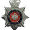 West Yorkshire Police Enamelled Helmet Plate - Queen's Crown