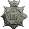 Cambridgeshire Constabulary Helmet Plate - Queen's Crown