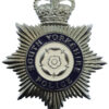 South Yorkshire Police Enamelled Helmet Plate - Queen's Crown
