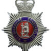 Warwickshire Constabulary Enamelled Helmet Plate - Queen's Crown