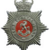 Kent Constabulary Enamelled Helmet Plate - Queen's Crown