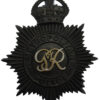 George VI Metropolitan Police Night Helmet Plate 