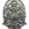 Scottish Police Forces Cap Badge - King's Crown