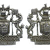 Pair of Port of London Authority Police Collar Badges