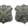 Pair of Plymouth City Police Collar Badges