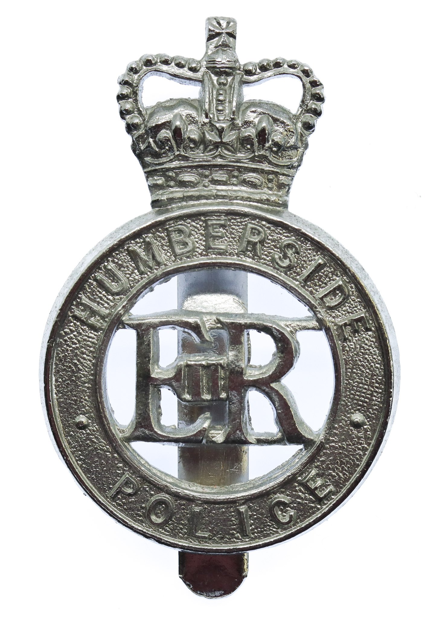 Humberside Police Cap Badge - Queen's Crown