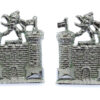 Pair of Suffolk Constabulary Collar Badges