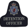 Avon & Somerset Constabulary Detention Officer Cloth Bell Patch Badge